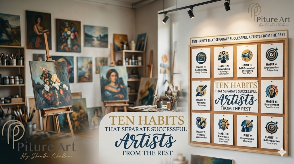habits of successful artist